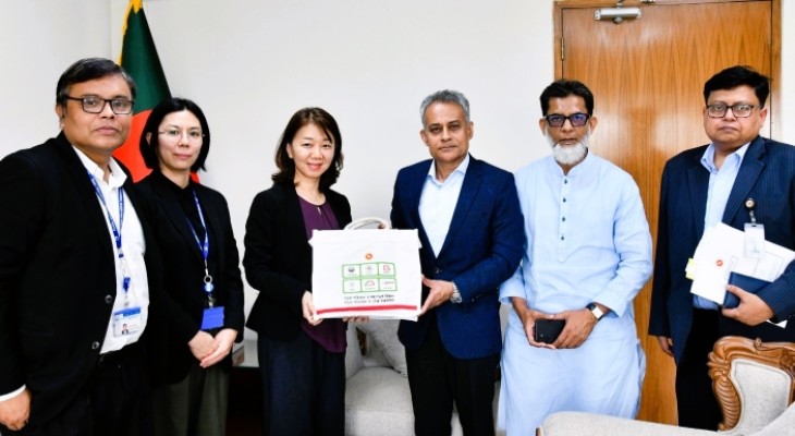জাইকা প্রতিনিধিদলের সঙ্গে সড়ক ও সেতু মন্ত্রীর বৈঠক